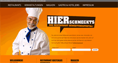 Desktop Screenshot of hierschmeckts.de